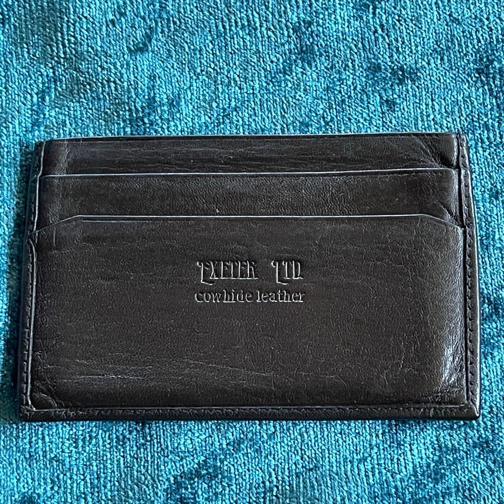 Vintage Exeter Ltd Leather Cardholder